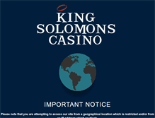 Tablet Screenshot of kingsolomons.com